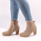 Maryline™ – Bottines à talon stable et confort longue durée