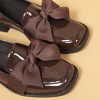 Lucette™ – Élégantes mocassins à nœud pour pieds sensibles