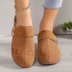 Caprielle™ Sandales à semelles compensées chic