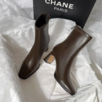 Maéliane | Bottines Élégantes à Talon Carré