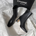 Maéliane | Bottines Élégantes à Talon Carré