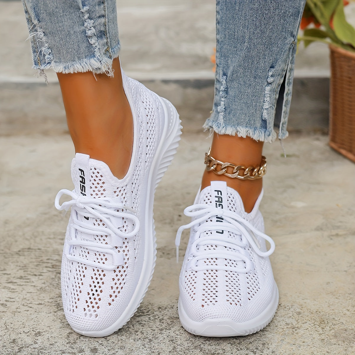 Colette | Baskets Respirantes Confort Total +SEMELLES OFFERTES